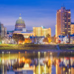 Picture of the Harrisburg, PA skyline.