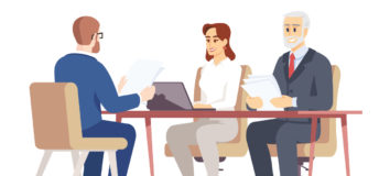Office meeting discussion