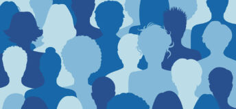 Illustration of women in venture capital.