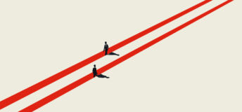 Red lines parallel lines