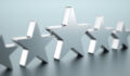 Five silver stars