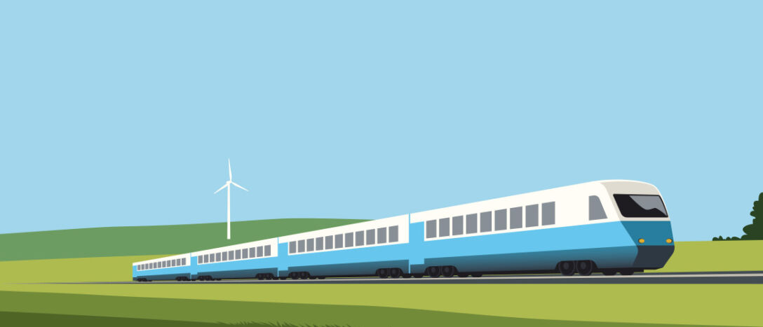 T9_ High speed train illo