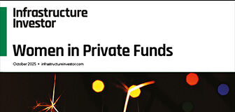 Infrastructure Investor Women in Private Funds magazine cover