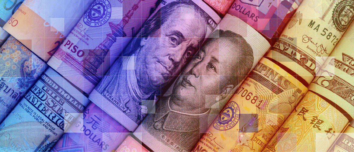 T9_PM2030_Deglobalisation_banknotes US dollar and Chinese yuan facing off