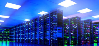 Inside of data center