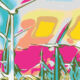 Wind turbines in pastel colours