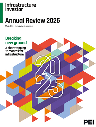 Cover of the Infrastructure Investor Annual Review 2025