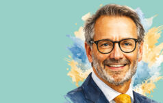 Stylised headshot of Ed Northam, global head of Green Investments at Macquarie Asset Management