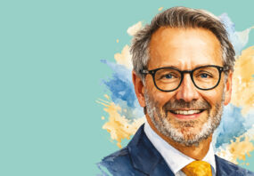 Stylised headshot of Ed Northam, global head of Green Investments at Macquarie Asset Management