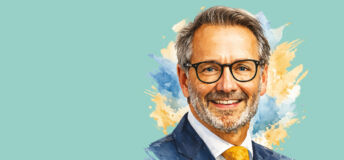 Stylised headshot of Ed Northam, global head of Green Investments at Macquarie Asset Management