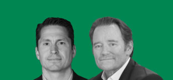 Angelo Acconcia (left), managing partner at ArcLight, and Marc Ganzi, chief executive of DigitalBridge