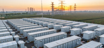 A photo of an energy storage facility