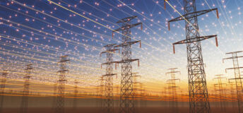 Power lines, electricity