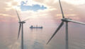 Seraya Partners Fund II nearly at $1.5bn target โ exclusive Computer generated 3D illustration with offshore wind turbines and cargo ship